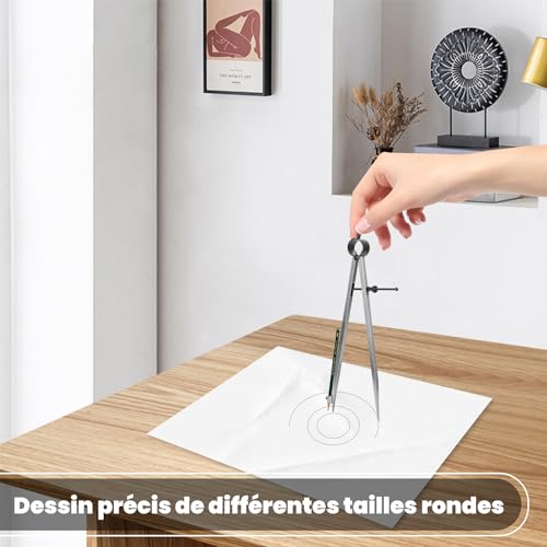 Wing Divider, Line locatie Scratching Drawing Compasses Craft Rotary Tool Drafting Compass 100mm 150mm 200mm 250mm 300mm(250mm) 5