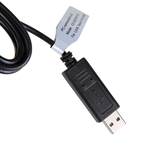 CC USB 150U Adapter seriële kabel 1.5 Meter PC communicatiekabel, zwart 5