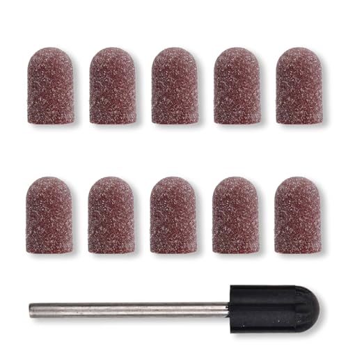 10 st. Nagelgewogen hoofd Grinding Grinding Hood Polisher Sand Manicure ,2 Kinds [13*19], Pedicure Tool Cutter & Foot Care Accessoires