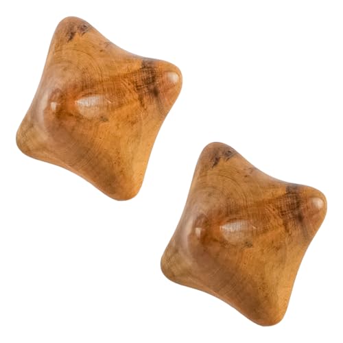 Traditioneel Thai Massage Style Hand Massager Houten Massage Ball Tool voor Reflexologie Acupunctuurpunt Gua Sha Therapie