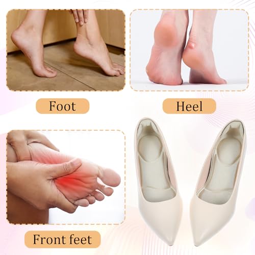 2 paar dames schoenen inzolen dames schoenen inzolen hoge hakken lijm inzolen voor vrouwen schoenen, inzolen voor oversized schoenen, schoenen zolen inzolen