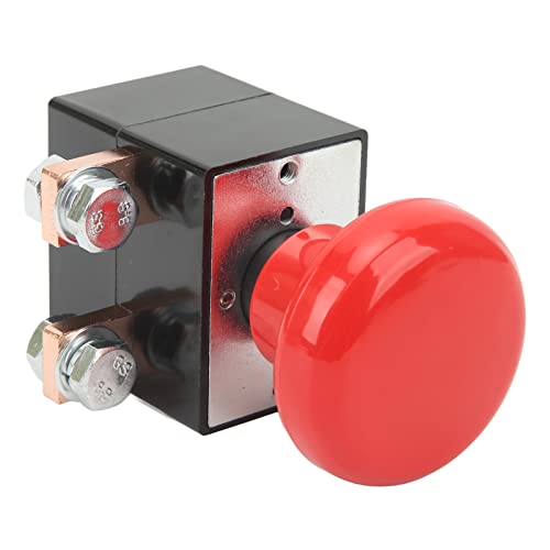 Noodstopschakelaar IP67 Waterdicht 220‐250A 12‐220V 50mm Montagegat voor voertuigen Heftrucks