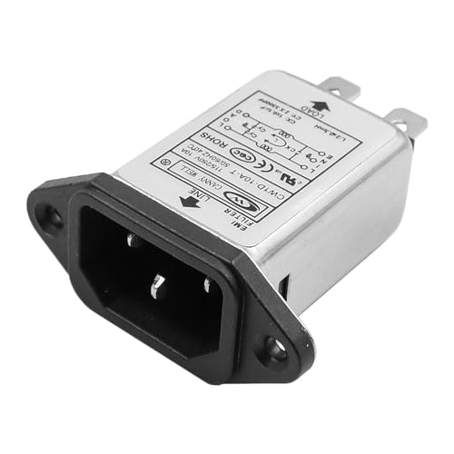 Power Filter EMI Socket CW1D 10A Socket Type T Single Fase AC 220v 5