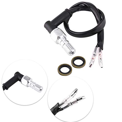 Hydraulische remdrukschakelaar M10 Universele hydraulische remlichtschakelaar met sluitringen (M10 x 1) Automobielschakelaars 5