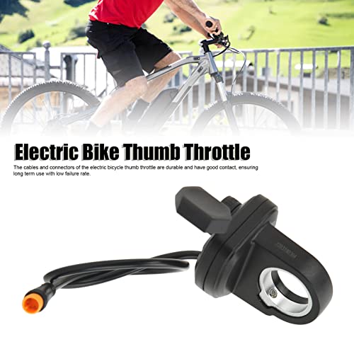 Elektrische Scooter Duim Throttle Accelerator, 12V naar 72V Universeel (22,5mm) Finger -Throttle Speed Controller voor E Fiets elektrische Scooters 4
