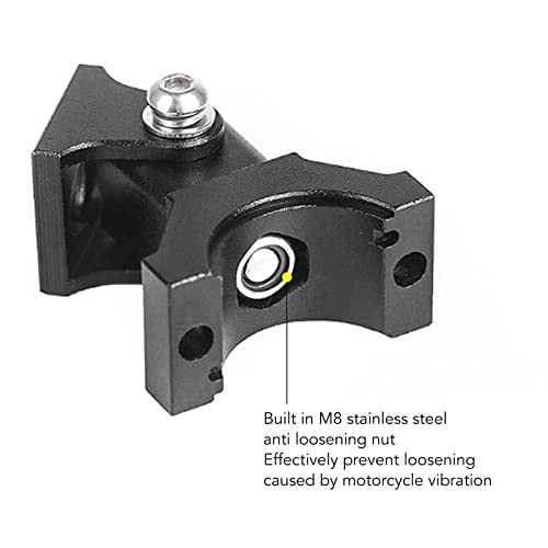 2Stuks Spotlight Montage Bracket, Aluminium Spotlight Mount Clamp M5 Aperture 18mm-30mm verstelbare koplamp klemhouder voor Motocross Off Road ATV UTV 3