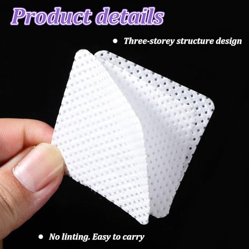 1000 stuks Cell Caps voor Gel Nails, Lint-Free, Neon Rail Tentrol, Nail Wipes, Cleaner, Gel Nails, Nail Polish Remover, Pads voor Gel en Acryl Nail Styling 3