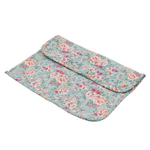 Zee grote capaciteit Canvas opslagzak voor acryl olie aquarel Gouache kunstborstel grote capaciteit borstel Tote Bag, Bloemen 4