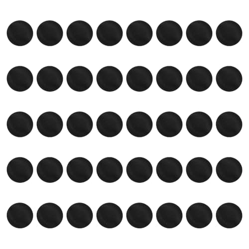 40 st. Stof Knop rond Plastic Naaiknoppen Zwarte Satijnen Knoppen Gladde Satijn Overdekte Ronde Tuxedo Knoppen voor Suites Dress Blouses Coat Coat DIY Project