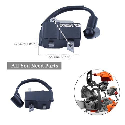 Ontstekingsspoelmodule voor Husqvarna 435 445 450 voor Husqvarna 232R 225R voor CS2240 CS2240S CS2245 Kettingzaag Vervangingsonderdelen #537038501# 573935702