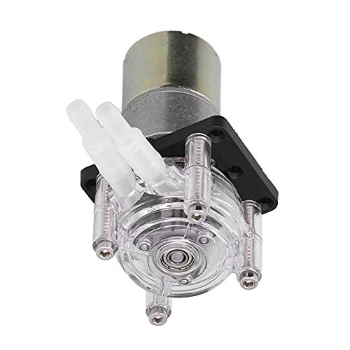 Slangpomp DC 24V, pompsnelheid 1-400 ml/min Instelbaar, vloeibare pomp met bevestigingssleutel voor gevoelige en poceuze vloeistoffen Diverse andere pompen en toebehoren 3
