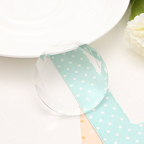 Glass Disc met Valse wimpers, Ronde Crystal Eyelash Lijmhouder, Lash Separator, Kleeflijm Pallet verlengingen, Herbruikbare Ronde Glass Eyelash Lijm verlenging, Kleefstof Pallet 3