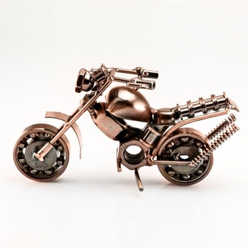 Motorfiets Model Iron Motorcycle Lovers Gift for Art Collection or Bureaublad Decoration (type2) 3