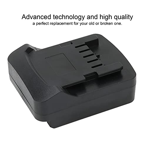 Batterij Adapter Batterij Adapter ABS Zwarte Batterij Adapter Converter voor Metabo 18V Lithium batterij Power Tool Power Adapter 4