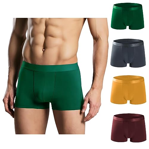 3 stuks/4 Pack heren Boxer Shorts Shorts Ondergoed, huid vriendelijk, Boxer Shorts voor mannen