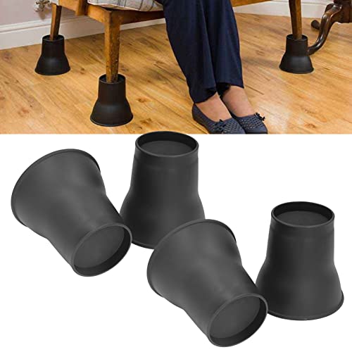 4 Stuk meubels Riser verstelbare bed Riser 6 inch Horn vorm Sofa Leg Boosters, zwaar meubilair Lift Booster Stevig met anti-slip pads bed Frame voor tafel stoel bureaubank 5