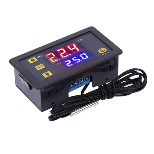 Temperatuurregelaar Module met waterdichte sonde Hoge nauwkeurigheid Digitale display Thermostaatschakelaar -50-110°C 24V Professionele accessoires (#2) 4