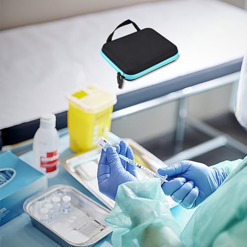 63 compartimenten voor het opslaan van etherische oliën, geschikt voor 1-2ml essentiële olieflessen, globuli zak kan essentiële olie flessen en nagellak flessen op te slaan 5