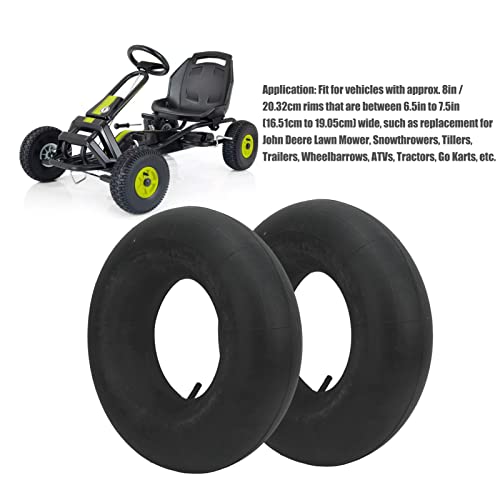 2st 16X6,50‐8,0 Binnenbuis, Kart Binnenbuis met TR13 Straight Valve Stam Rubber Vervanging voor grasmaaier Go Kart 4