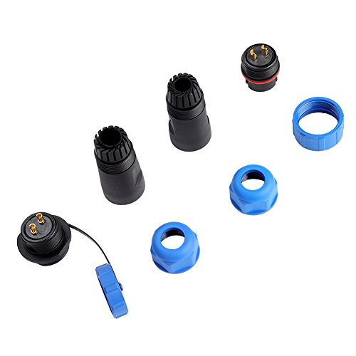 Conneteur à l'Aviation Étanche Câble, Conneteur à l'aviation Prise SP21 IP68 2/3/4/5/7/9 / 12pin (2 PIN) 5