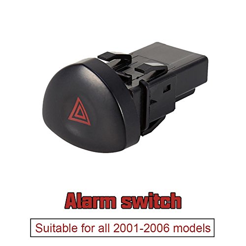 Waarschuwingslichtschakelaar voor Clio MK II 2001-2006 Types Automotive Switches