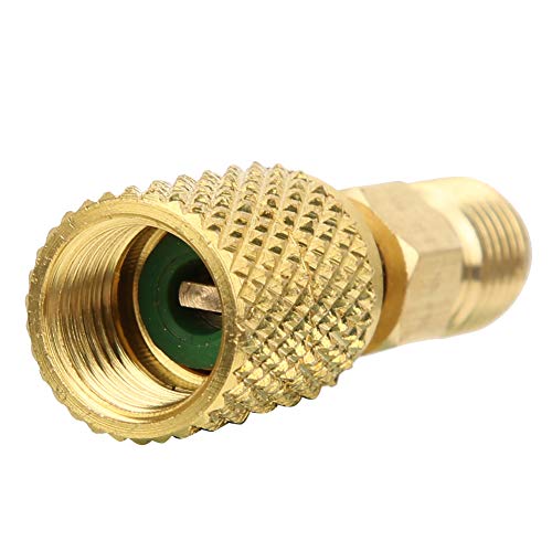 R410A HVAC Adapter, R410A A C 1 4" Man SAE tot 5 16" Vrouwelijke SAE Adapter HVAC slang Connector 4