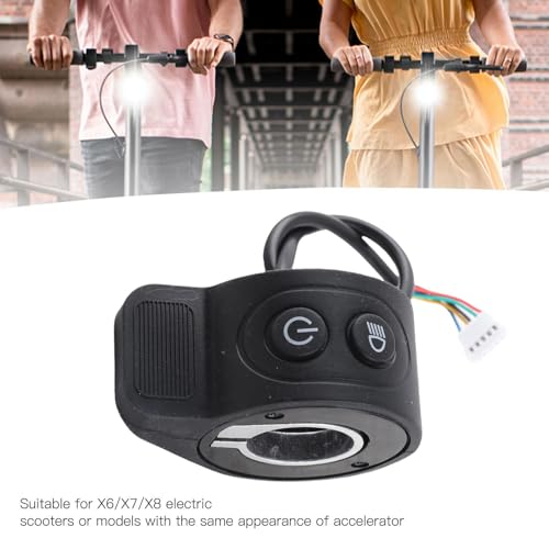 Elektrische Scooter Accelerator, Elektrische Scooter Thumb Accelerator Pedaalvinger duim snelheid Throttle Lever vervanging elektrische scooter geïntegreerde schakelaar 4