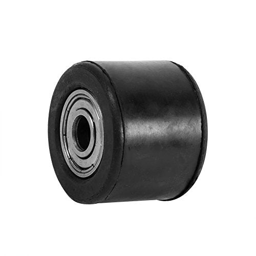 8mm kettingspanner Pulley Wheel Guide voor Motorfiets, Gemotoriseerde Dirtbike, Zwart 3
