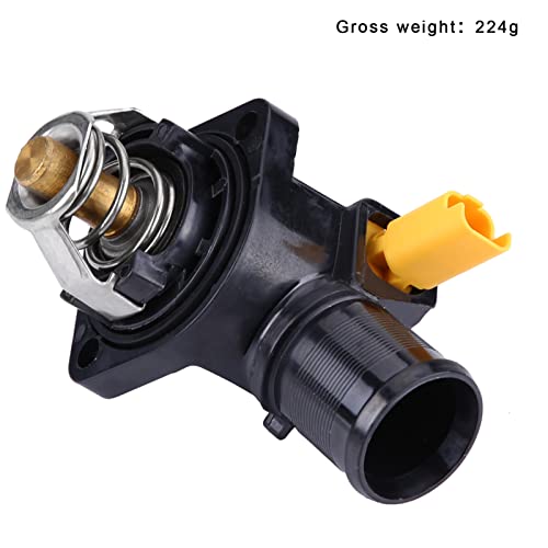 Coolant Car Thermostat + Thermostat Housing voor 206 207 SW 1007 Bipper Tepee, voor C2 C3, voor Fiorino Qubo OE: 1336Z2