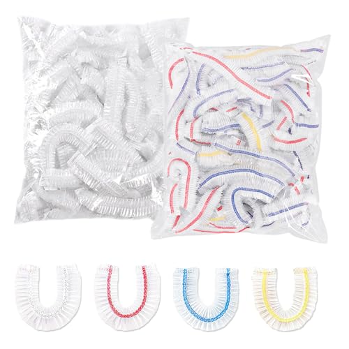 200 stuks Food Covers Plastic Stretch,Plastic Food Covers Elastische Food Covers Fresh Storage Bags Shrinkable Food Covers Food Storage Covers Deksels voor Fruit/Vegetabel/Meat