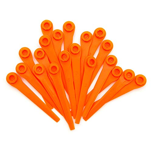 20Stuks Plastic gras Trimmer Bladen Vervanging voor Gardena 9823 9825 9820 9821 4