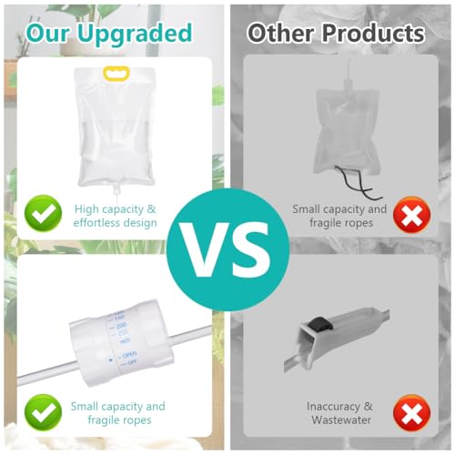 6 stuks Planten besproeiingsapparaten, Automatic Drip Tray voor Planten, Drip Irrigatie voor Planten, Geschikt voor Binnen- en Buiten Pot Planten 5