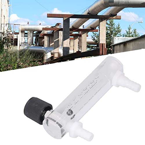 Gasstroommetertester luchtverstelbare paneelmeting regelstroommeter 100-1000ml/min voor zuurstofluchtgasconector 4