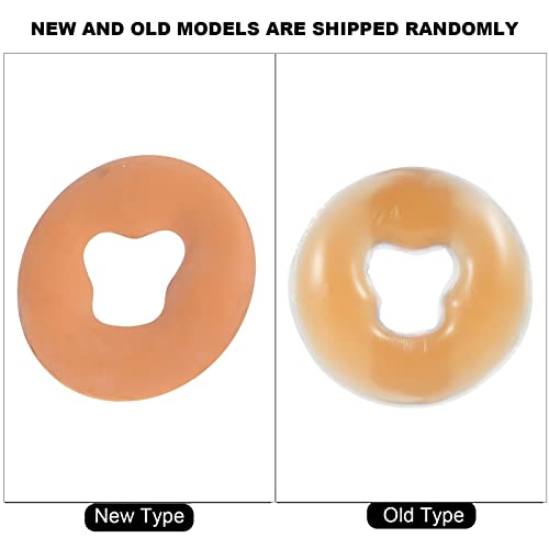 Siliconen Gel Gel Pillow gezicht massage bed 4 kleuren Herbruikbaar, Spa Beauty Salon Huidverzorging Zachte Overlay Gezicht Ontspanning Zachte Kussen Salon SPA Kussen (Skin Color) 4