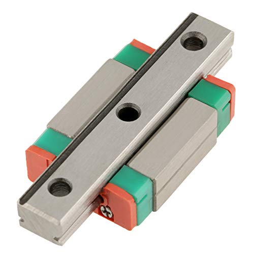 Lineaire beweging Spoor, Linear Rail Shaft Guide Slider LML7B Miniatuur 7Mm Breedte + Diablok voor CNC Machine Routers en DIY, Linear Motion Guides (40mm) 4