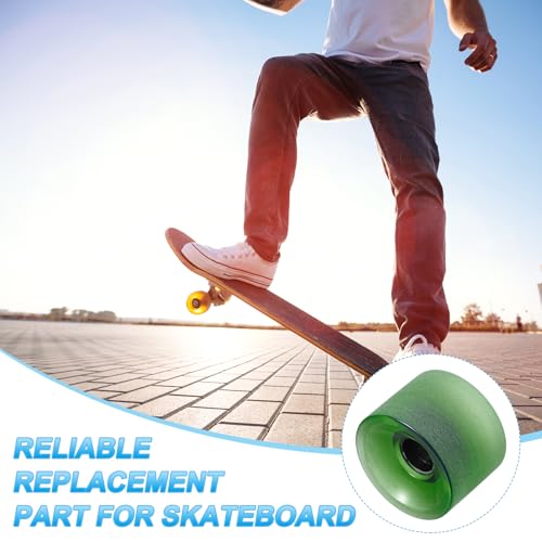 Skateboard Wielen Straat Wielen PU Cruiser Wielen met 608RS Lagers voor vervanging Skateboards 4