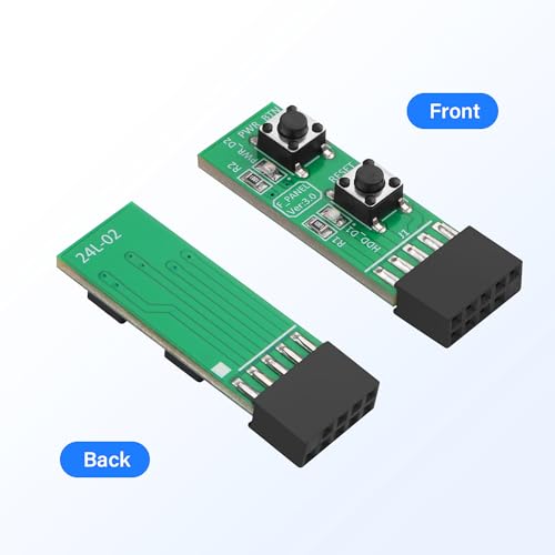 9Pin Reset/Power ON/Off Switch Board Adapter Test voor Desktop PC moederbord 4