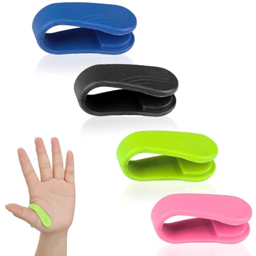 Acupressure Clips, Pack of 4, Hand Clamps, Acupressure Clip, Skills Panic Attacks Tool Massage Clip voor Hoofdpijn, Stress, Angst, Spanning, Draagbare 4 kleuren