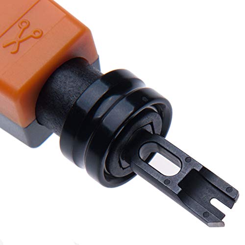 Pons Down Krone-tool van Impact Cable Crimper Punching Wire Insertion Tool met 110/88 Blade voor IDC Connectors, 8P8C keystone Patch Panels, 110 Block Terminals, Cat 5/6/6a Bedradingssystemen
