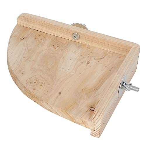 Chinchilla Ventilatorvormige Platform en eekhoorn Houten Stepping Board voor kleine huisdieren - voor Chinchilla Cage Accessoires 4