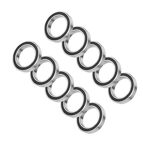 Verpakking van 10, 6805-2RS Deep Groove kogellagers, met rubber verzegeld, 25 Mm ID 37 Mm OD, High Speed en gladde bediening 3