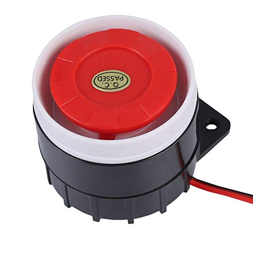 12 Volt Siren 120Db Dc 12V Mini Red Wired Horn Siren Geluid Alarm Systeem Waarschuwing Horn voor Home Security