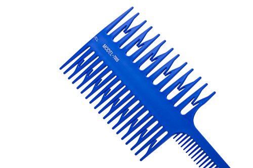 Haarverf Comb voor vrouw, haar highlight sectie Comb haar tint kleur verf styling gereedschap (Paars) 3
