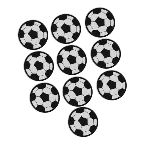 Veelzijdige Voetbal Borduren Patches Warmte-Smelten Lijm Ijzer/Naai 10 Stuks Voor Kleding Accessoires Patch Sticker Badge 4