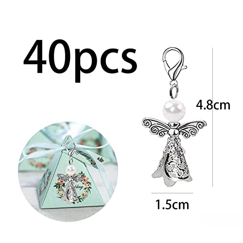 Gast geschenken doop huwelijk beschermengel sleutelhanger geluk charme hoefijzer geschenken communie feest souvenir