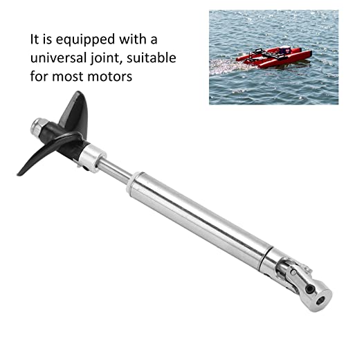 Transmissie van roestvrij staal Kit Rc boten Assensysteem Roestvrij staal 4mm Drive Shaft Assembly Roestvrij staal Transmissie Kit voor boot met afstandsbediening 4