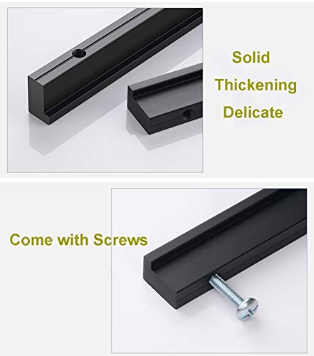 2 Eenheden L 90° Keukenkast Kabinet Deurgreep Pull Knobs Sideboard Lade Sets, Aluminium, Solid, Gat Afstand 160m m