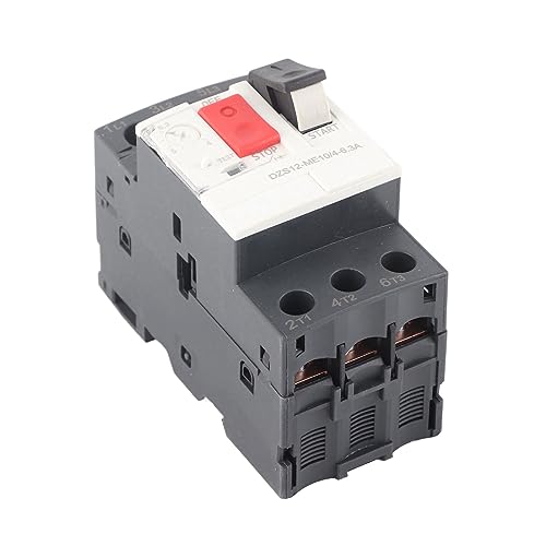 Motorstroomonderbreker AC690V Overschrijding Kortsluitbeheer Motorveiligheidschakelaar Eenvoudige installatie (GV2-ME10C 4-6,3A)
