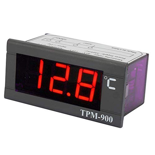TPM-900 220V digitale temperatuurregelaar, LED Panelmeter met sensor thermostaat controller