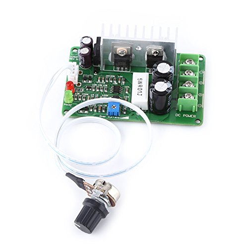 DC Motor Speed Controller 12V/24V/36V 15A PWM Regulator Potentiometer Overload Protector met een snelheidscontroleknop